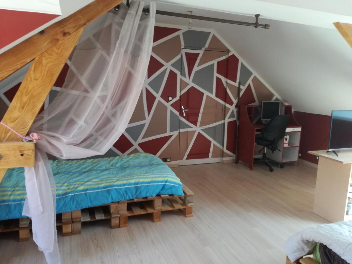 Chambre A Villemandeur Chez L'Habitant ภายนอก รูปภาพ